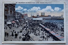 Boardwalk & Beach Front Scene