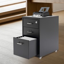 Mobile Filing Cabinet 3 Drawer