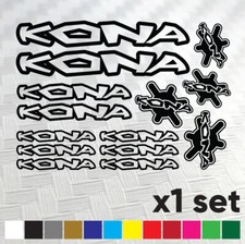 Kona bike stickers vinyl decal - bike,
