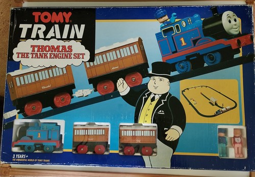 Vintage tomy thomas train set - tomy,