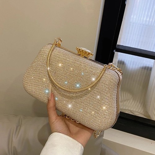 Women glitter evening clutch - women's,