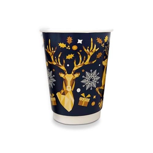 Christmas paper coffee cups - christmas,