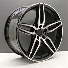 MERCEDES E CLASS AMG-LINE 19" ALLOY WHEEL RIM BLACK DIAMOND CUT REAR GENUINE X1