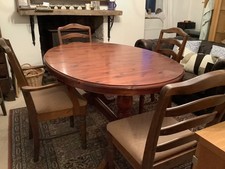 Oval solid wood ducal - solid,