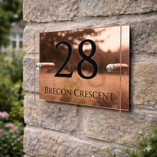 House Number Plaques Signs