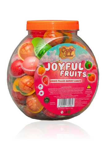 Candy paradise joyful fruits - candy,