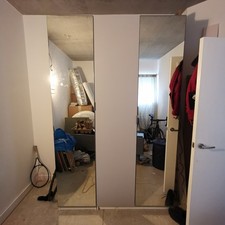 John Lewis Mix It Double and single wardrobe 236cm tall