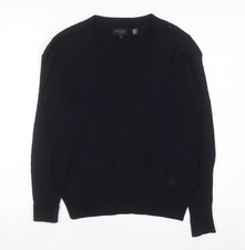 Ted Baker Womens Navy V-Neck
