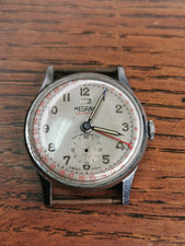 1950s Medana Military Calendar Pointer MST 404 Watch, Working / Repair #N111