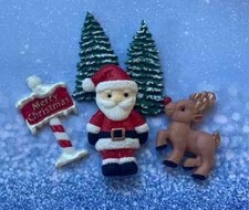 Santa, Rudolph reindeer Merry