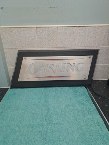 Vintage light carling pub - light,
