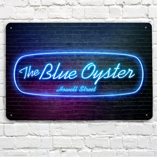The blue oyster bar police - blue,