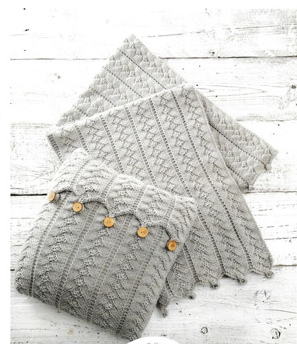 Aran cushion cover - cushion,