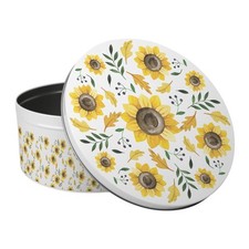 Sunflowers Large Cake Tin -