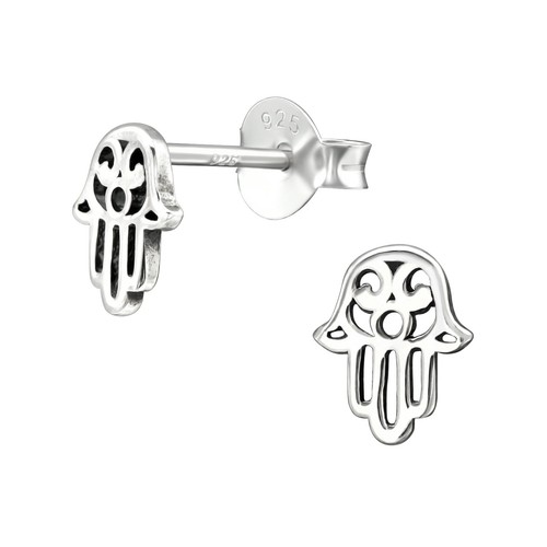 925 sterling silver hamsa - hamsa, hand