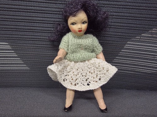 Bisque dolls house doll - house,