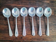 SOUP SPOONS - EPNS A1  I S DEARDEN SHEFFIELD