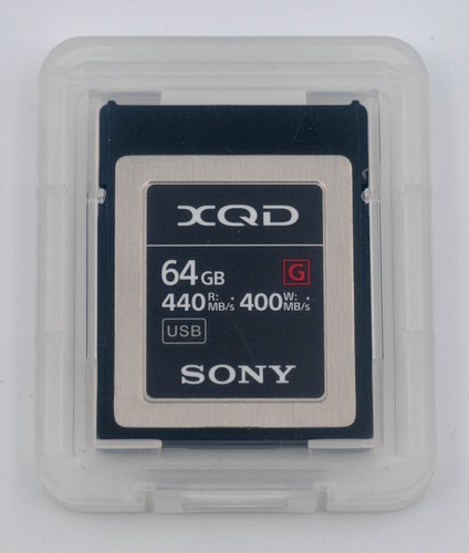 Sony xqd 64gb card - xqd,