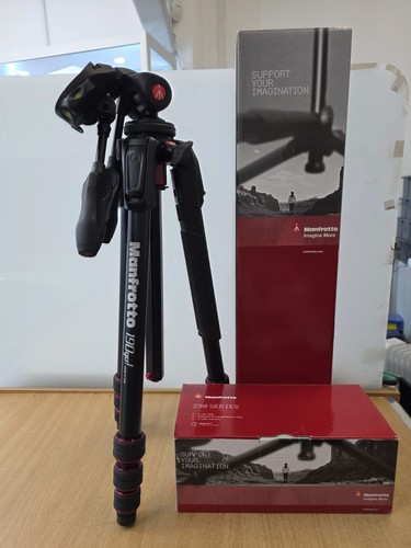 Manfrotto 190go tripod with - manfrotto,