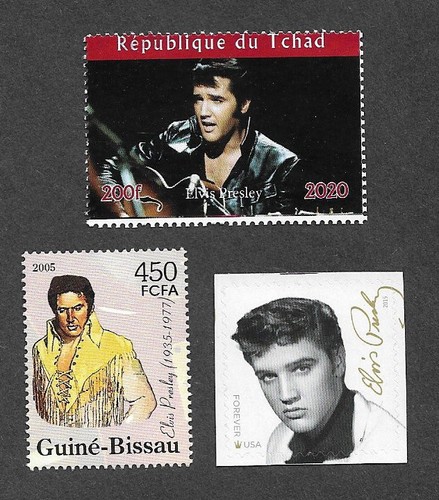 Elvis presley stamps rock - stamps, &