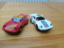 2 Vintage Porche Scalextric