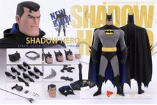 1/6 S-HERO SH006 Shadow Hero Animated Batman 12" Action Figure