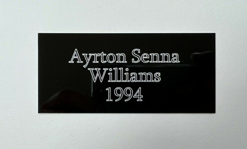 Ayrton senna 1994 - ayrton, 110x50mm