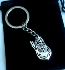GERMAN SHEPHERD METAL KEY RING