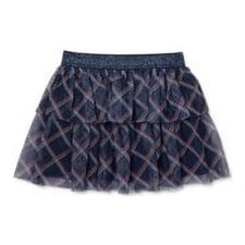 Garanimals Little Girls 2-Tier Scooter Skirt Blue Plaid Size 5