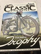 Classic Bike Guide Magazine August 2015 No 292 Triumph Trophy 3721 M10