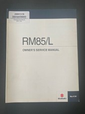 SUZUKI NOS RM 85/L OWNERS