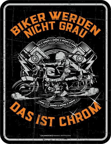 Sayings sign bikers won - bikers, won't