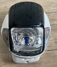 Universal motorcycle handlebar Head Light  fairing Red Cbr Ybr Cg