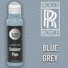 Leather Repair Pen ROLLS ROYCE BLUE GREY. Repair scratches and scuffs easily