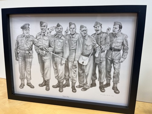 Framed art print dad army - framed,