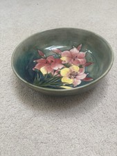 Moorcroft Pottery Bowl Freesia