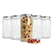 6-Piece Set Canning Jars 1L