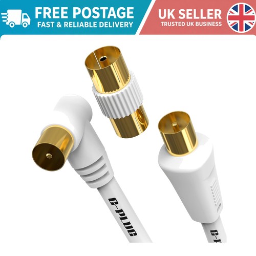 Right angled coaxial - 2m, right-angled