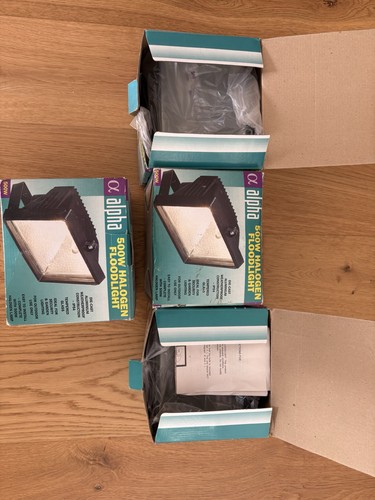 Alpha 500w halogen floodlight - alpha,