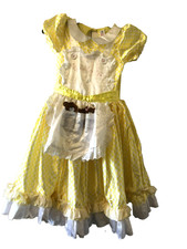 "Girls Goldilocks Costume 9-10 Years Fairy Tale Three Bears Dress Book Week