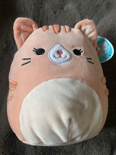 Soft Toy Kitty Gigi the Ginger Cat Squishmallow Plush 7” 18cm Squishmallows