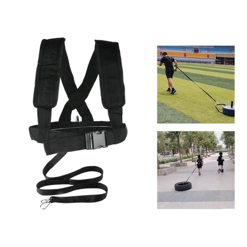 Sled harness pull strap - pull, padded