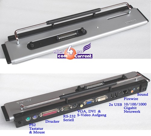 Compaq port replicator - hp,