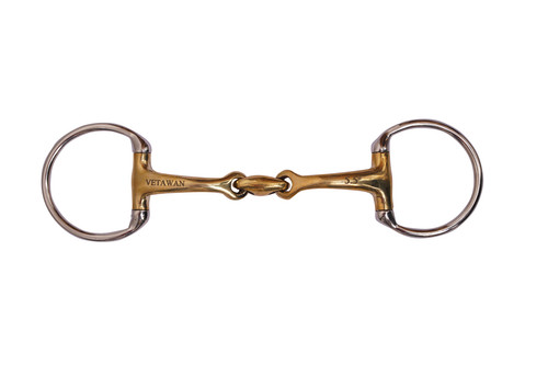 Eggbutt snaffle bit - eggbutt,