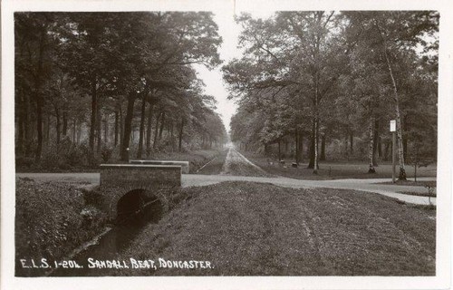Real photo postcard sandall - postcard,
