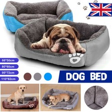 Dog Pet Cat Bed Extra Large Washable Cushion Puppy Mattress Soft Warm Calming