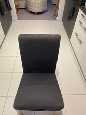 6 wooden dining chairs used