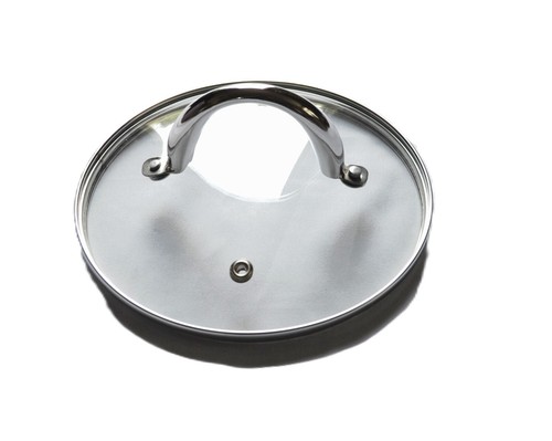18cm vented glass - saucepan, lid