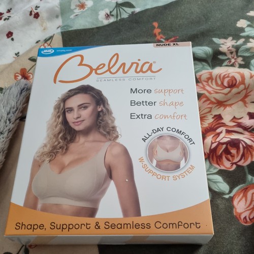 Belvia seamless bra nude - -,