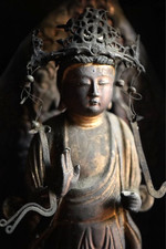 Japanese Wood Carved Kanzeon